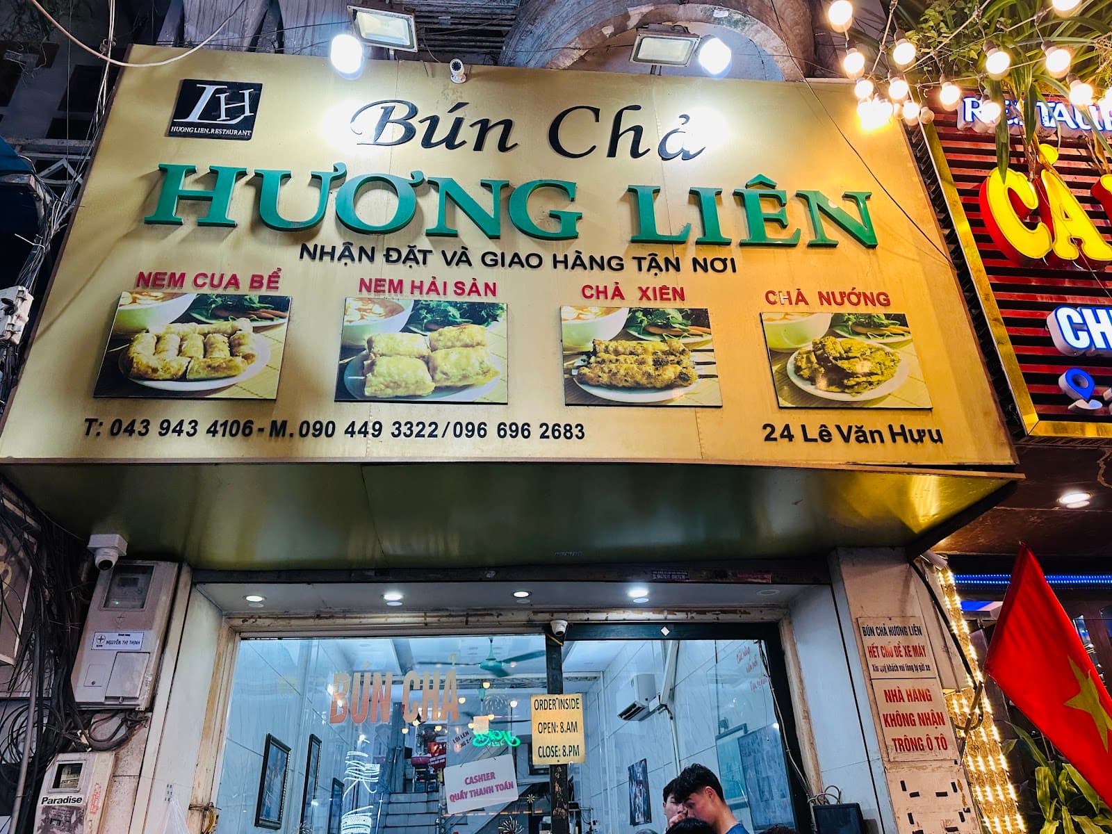 Bún chả Hương Liên